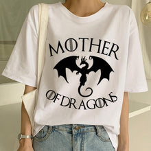 Load image into Gallery viewer, Game of Thrones Arya Stark Not Today T Shirt Women Newest Print T-shirt Fashion Summer Tshirt Female Harajuku Ullzang Top Tees