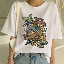 Load image into Gallery viewer, Game of Thrones Arya Stark Not Today T Shirt Women Newest Print T-shirt Fashion Summer Tshirt Female Harajuku Ullzang Top Tees