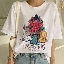 Load image into Gallery viewer, Game of Thrones Arya Stark Not Today T Shirt Women Newest Print T-shirt Fashion Summer Tshirt Female Harajuku Ullzang Top Tees