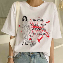 Load image into Gallery viewer, Game of Thrones Arya Stark Not Today T Shirt Women Newest Print T-shirt Fashion Summer Tshirt Female Harajuku Ullzang Top Tees